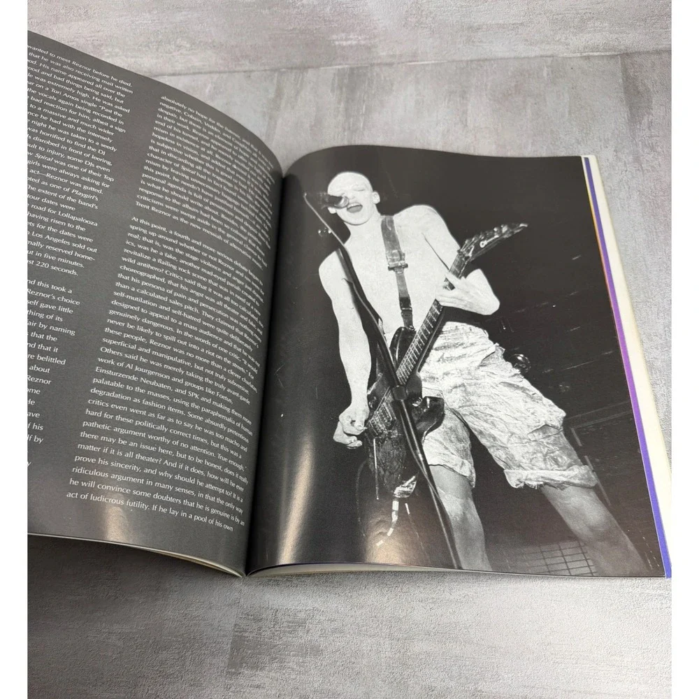 Nine Inch Nails by Tuck Remington 1995 Omnibus Press Biography NIN Photo Book